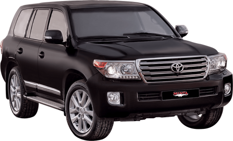 Manta Performance Single 3in Full System with Extractors Stainless Steel - Medium (Landcruiser UZJ200 07+) — fits T...