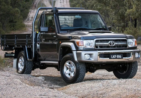 Manta Performance Single 4in Turbo Back without Cat Stainless Steel - Loud (Landcruiser VDJ79 16+)