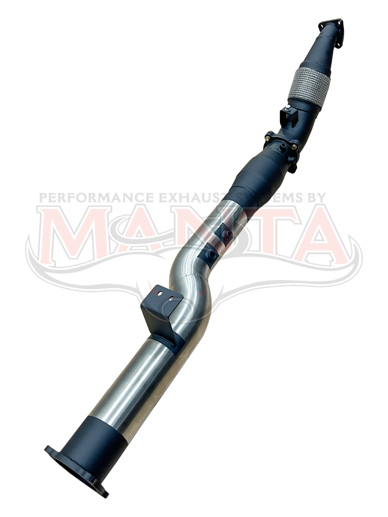 Manta Performance 4in DPF Replacement With Cat (Landcruiser VDJ79, VDJ76 V8 4.5L) — fits Toyota Landcruiser 79 Series