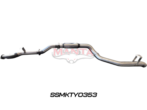 Manta Performance 4in DPF Back for Superior Engineering Coil Conversion (Landcruiser VDJ79 Single & Dual Cab Ute)...