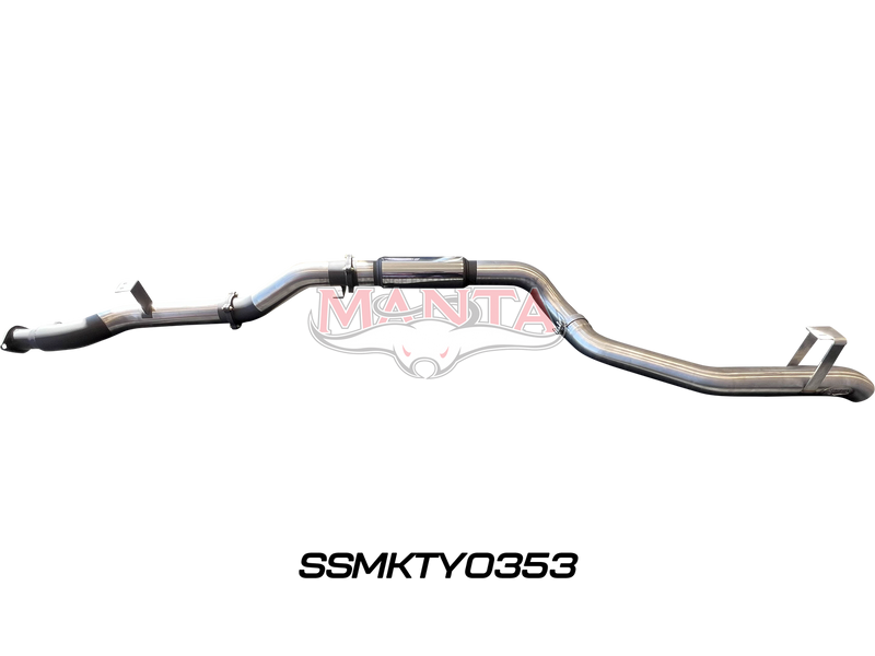 Manta Performance 4in DPF Back for Superior Engineering Coil Conversion (Landcruiser VDJ79 Single & Dual Cab Ute)...
