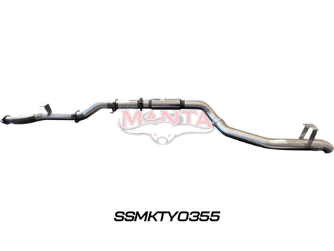 Manta Performance 4in DPF Back for Superior Engineering Coil Conv 300 Ext (Landcruiser VDJ79 Single & Dual Cab Ute)