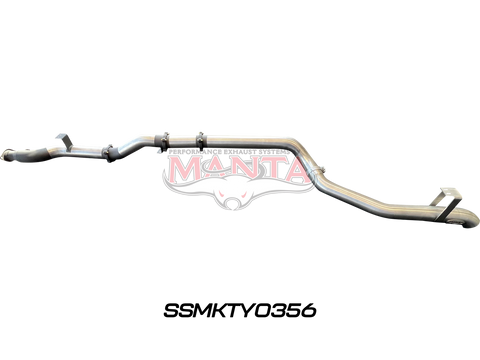 Manta Performance 4in DPF Back for Superior Engineering Coil Conv 300 Ext (Landcruiser VDJ79 Single & Dual Cab Ute)
