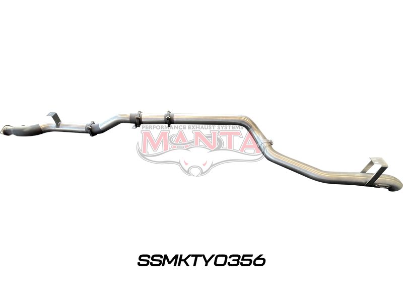 Manta Performance 4in DPF Back for Superior Engineering Coil Conv 300 Ext (Landcruiser VDJ79 Single & Dual Cab Ute)