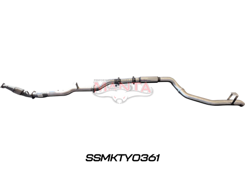 Manta Performance 4in Turbo Back for Superior Eng Coil Conv 300 Ext With Cat (Landcruiser VDJ79 Single & Dual Cab Ute)