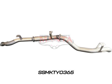 Manta Performance 4in DPF Back with Muffler (Landcruiser VDJ76 4.5L V8 Wagon)