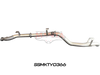 Manta Performance 4in DPF Back without Muffler (Landcruiser VDJ76 4.5L V8 Wagon)