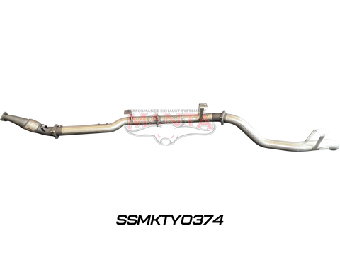 Manta Performance 4in Turbo Back without Cat & without Muffler (Landcruiser VDJ76 4.5L V8 Wagon (Without DPF)) — fi...