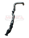 Manta Performance Turbo Back, 4in Single Side Exit With Cat (Landcruiser VDJ79 V8 4.5L TD, Dual Cab Ute 16 On)