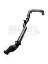 Manta Performance Turbo Back 4in Single Side Exit Without Cat & Without Muffler (Landcruiser VDJ79 V8 4.5L TD 16+)