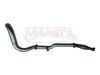 Manta Performance Turbo Back 4in Single Side Exit Without Cat & Without Muffler (Landcruiser VDJ79 V8 4.5L TD 16+)