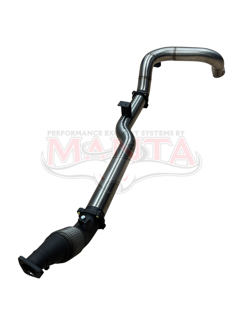 Manta Performance Turbo Back, 4in Single Side Exit (Landcruiser VDJ79 V8 4.5L TD, Dual Cab Ute 12-16, (Without DPF))
