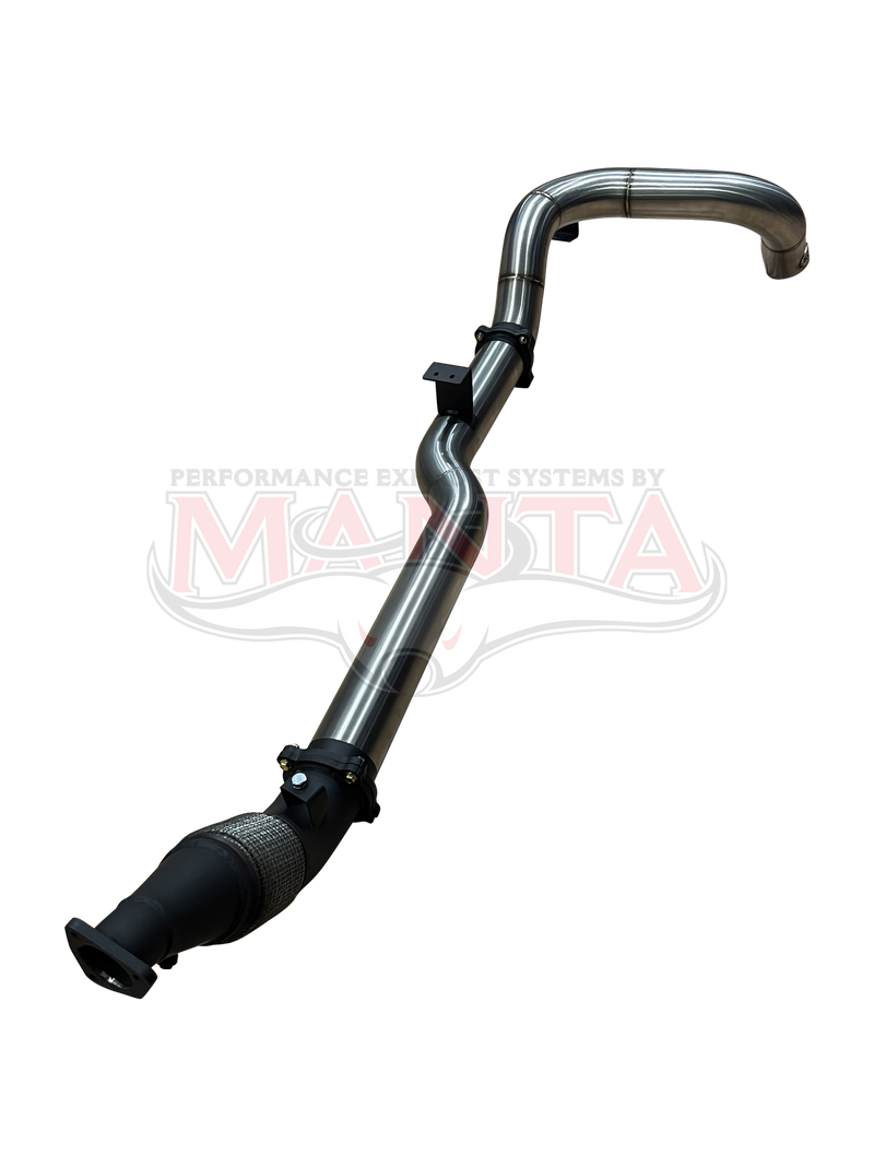 Manta Performance Turbo Back, 4in Single Side Exit (Landcruiser VDJ79 V8 4.5L TD, Dual Cab Ute 12-16, (Without DPF))