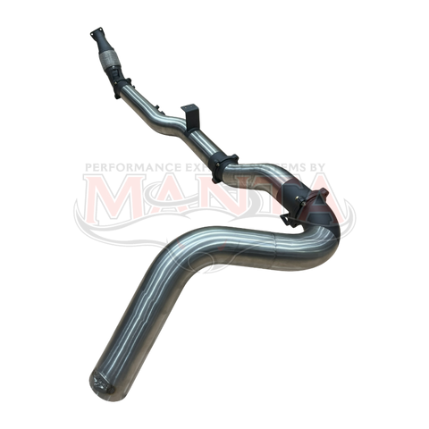Manta Performance Turbo Back 4in Side Exit Without Cat & Without Muffler (Landcruiser VDJ79 V8 4.5L, Single Cab 16-25)