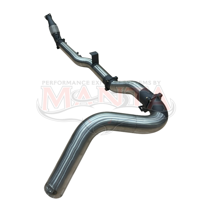 Manta Performance Turbo Back 4in Side Exit Without Cat & Without Muffler (Landcruiser VDJ79 V8 4.5L, Single Cab 16-25)