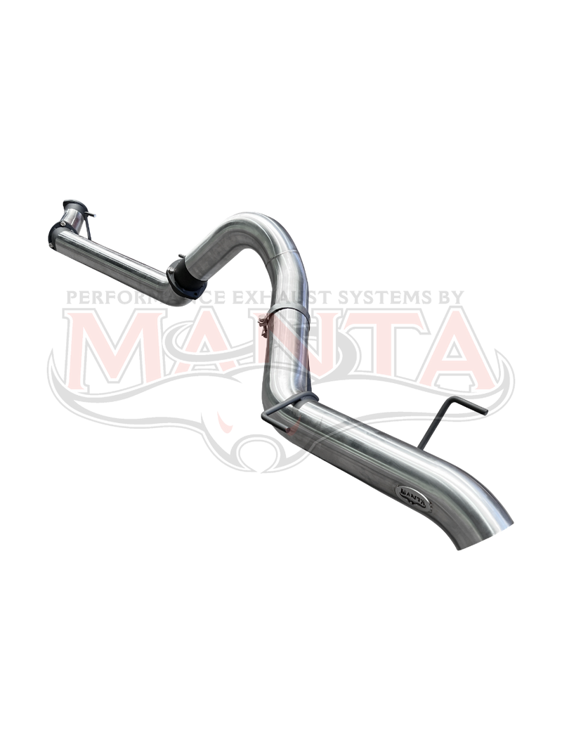 Manta Performance 4in DPF Back Without Muffler (GDJ251R Prado, 2.8L TD 24 On) — fits Toyota Landcruiser Prado 250 S...