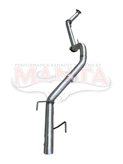 Manta Performance 3in DPF Back Without Muffler (GDJ251R Prado, 2.8L TD 24 On) — fits Toyota Landcruiser Prado 250 S...