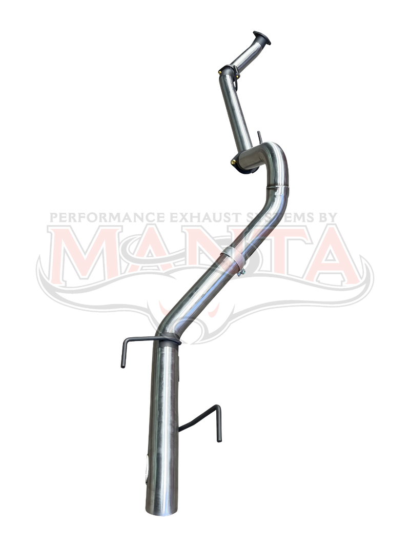 Manta Performance 3in DPF Back Without Muffler (GDJ251R Prado, 2.8L TD 24 On) — fits Toyota Landcruiser Prado 250 S...