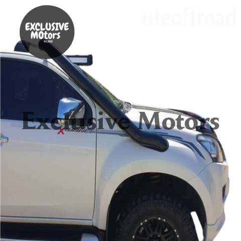 Isuzu D-Max Snorkel Black Stainless Steel (2021-2023)