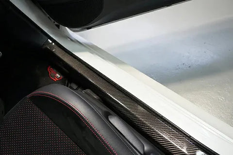 Andro Motorsports Drycarbon Scuff Plate Cover 2pcs (Yaris GR 20+) — fits Toyota Yaris