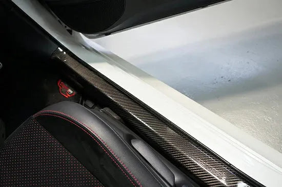 Andro Motorsports Drycarbon Scuff Plate Cover 2pcs (Yaris GR 20+) — fits Toyota Yaris