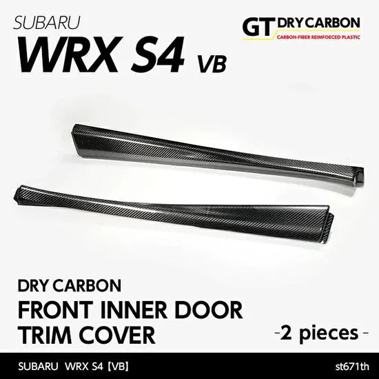Andro Motorsports Front Door Trim Cover (WRX VB 21+) — fits Subaru WRX
