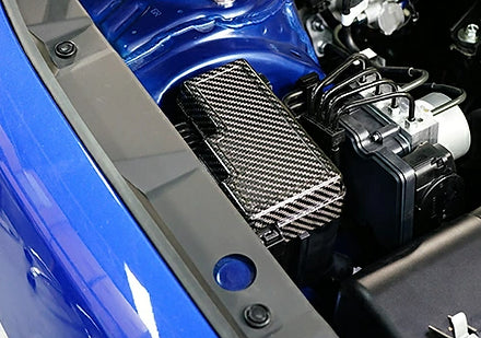 Andro Motorsports Drycarbon Relay Box Cover (WRX VB 22+) — fits Subaru WRX