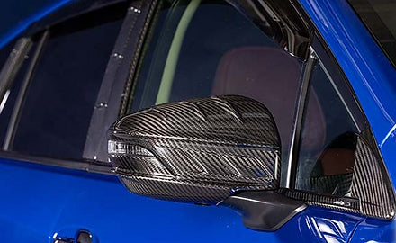 Andro Motorsports Drycarbon Mirror Caps (WRX VB 22+)