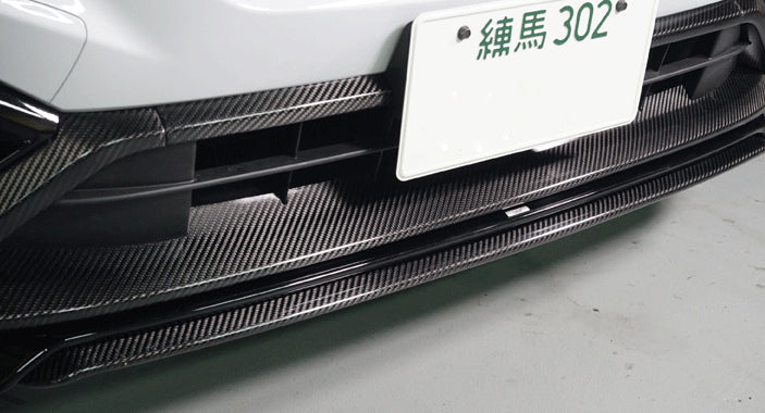Andro Motorsports Drycarbon Front Underlip for STI Front Underlip (WRX VB 22+) — fits Subaru WRX
