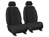 Sperling Super Tough Canvas Front Black Seat Covers Suits