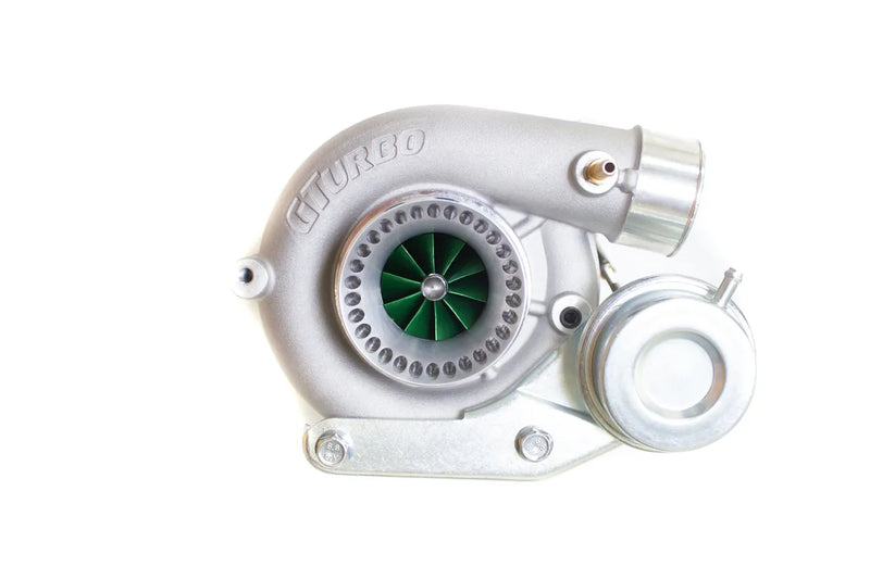 GTurbo Stage 2 - Grunter Vortex w/Green Wheel (12H-T 85-90) — fits Toyota Landcruiser 60 Series