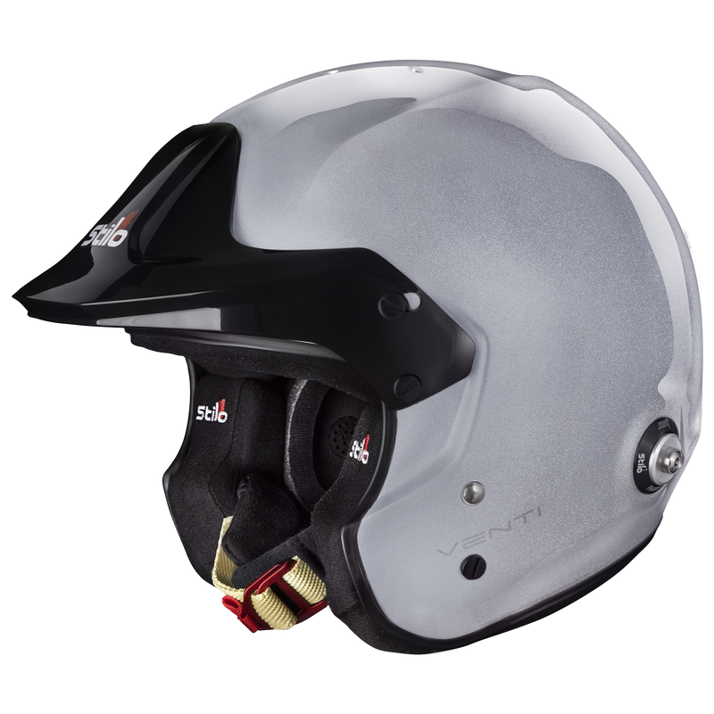 Stilo Venti Trophy Jet 59CM-Silver Upgrade to "Plus" for seamless intercom integration.
