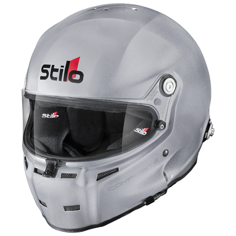 Stilo SA2020 ST5 GT Composite Racing Helmet 63 CM XX-Large - Silver (image 2)