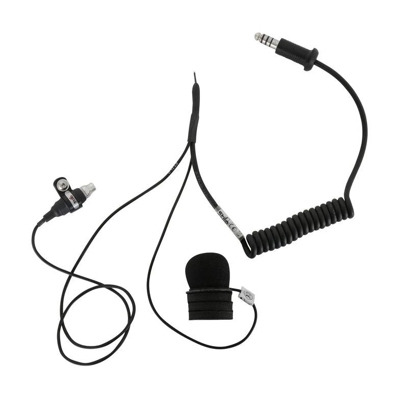 Stilo , Gentex button mic, 3.5mm jack for earbuds