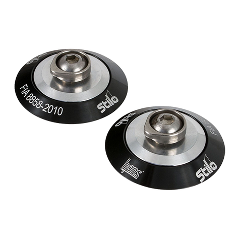 Stilo Post Anchors Black Compatible with SAH helmets
