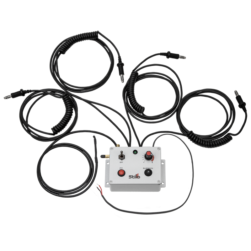 Stilo Waterproof Offshore Intercom Unit for 6 with Bluetooth