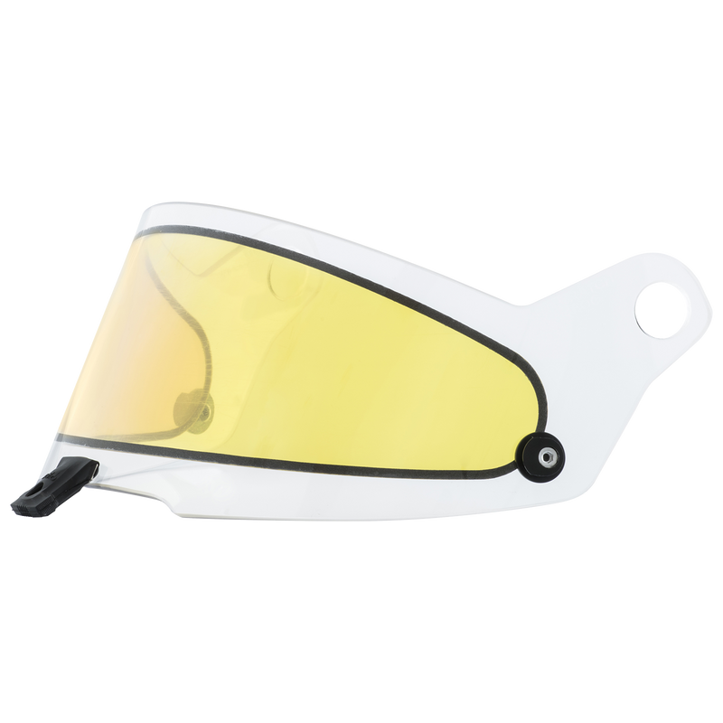 Stilo ST5 Yellow Double Glazed Visor Fitted with tearoff posts, these visors are ready