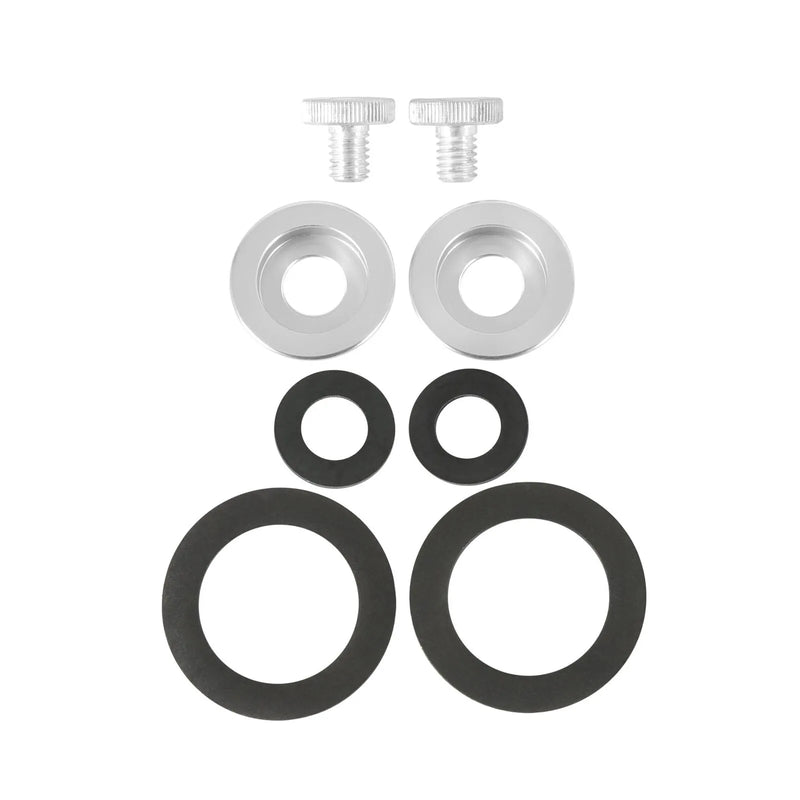 Stilo Colored Visor Screw Kits Silver
