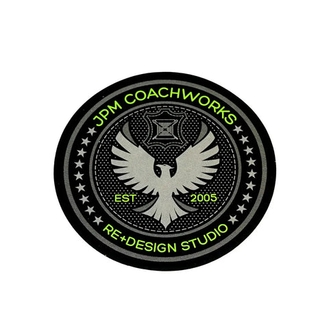 CMA JPM Coachworks Sticker - Dark