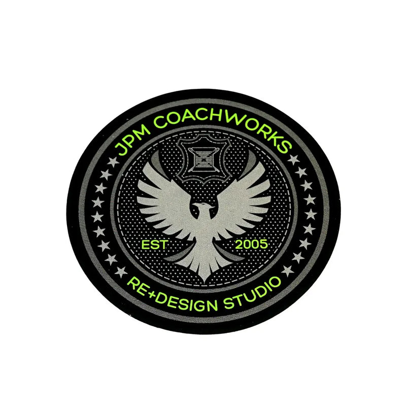CMA JPM Coachworks Sticker - Dark