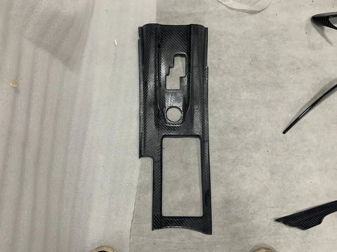 Andro Motorsports Dry Carbon Center Console and Shifter Cover (GTR 08-16) — fits Nissan Skyline R35 (image 2)
