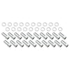 Street Pro Wheels Wheel Lug Nut Kit Chrome Cragar Weld SST Open End Mag Length 1.91 1/2' 1.380 " Shank Set of 20