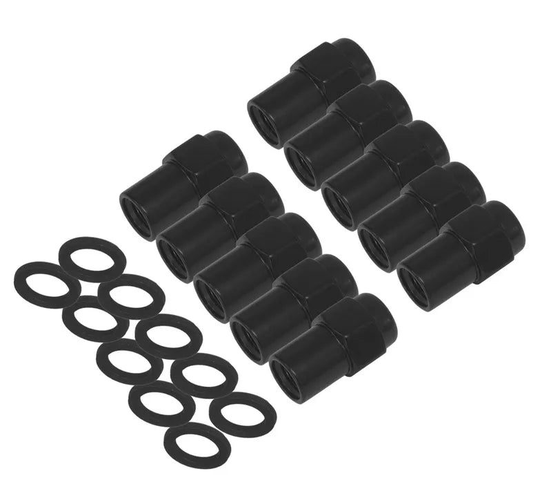 Street Pro Wheels STP-WN5205K10-BLK Wheel Lug Nut Kit