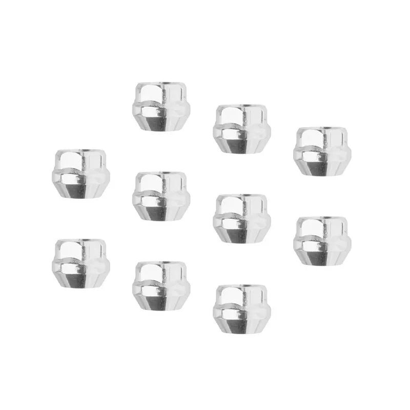 Street Pro Wheels Wheel Lug Nut Kit Chrome Acorn Open End Bulge Length 0.87 12 x 1.50 Set of 10