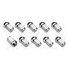 Street Pro Wheels Wheel Lug Nut Kit Chrome Acorn Bulge Length Set of 10