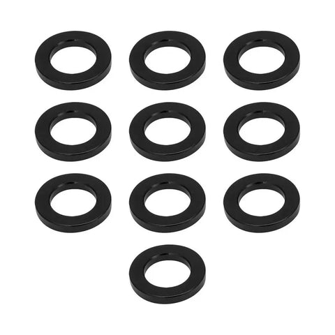 Street Pro Wheels Street Pro Wheel Lug Nut Washers Billet Aluminium 4mm Thick/29mm OD Set of 10