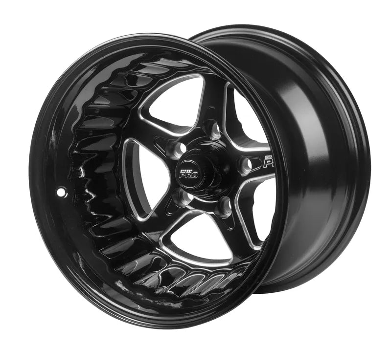 Street Pro Wheels Street Pro ll Convo Pro Wheel Black 15x10' For Ford Bolt Circle 5x 4.50' -25 4.50' Back Space