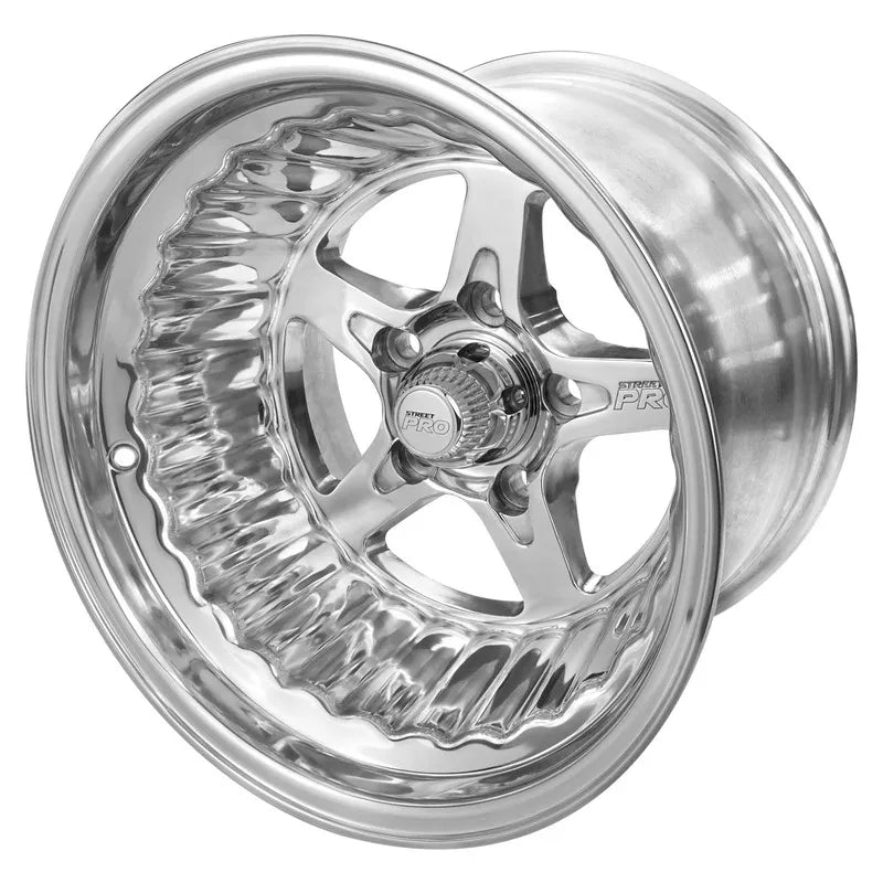 Street Pro Wheels Street Pro ll Convo Pro Wheel Polished 15x10' For Ford Bolt Circle 5x 4.50' -25 4.50' Back Space
