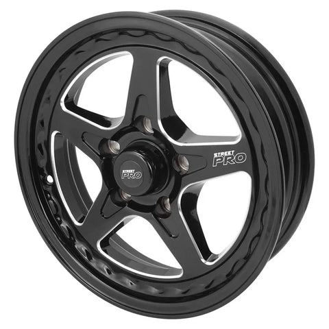 Street Pro Wheels Street Pro ll V Convo Pro Wheel Black 15x4in For Holden Commodore Bolt Circle 5 x 120mm 0 2.5in Back Space