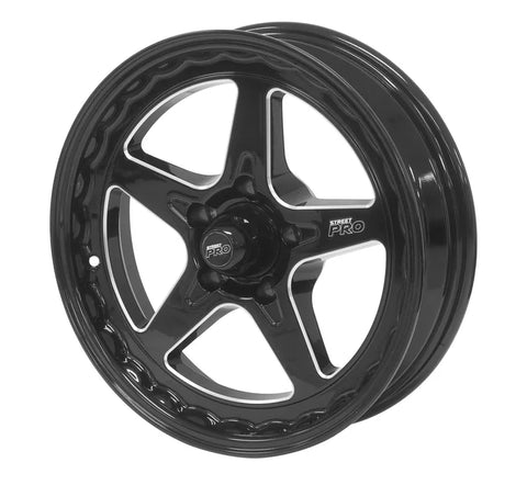 Street Pro Wheels Street Pro ll Convo Pro Wheel Black 17x4.5' For Holden For Chevrolet Bolt Circle 5 x 4.75' -26 1-3/4' Back Space